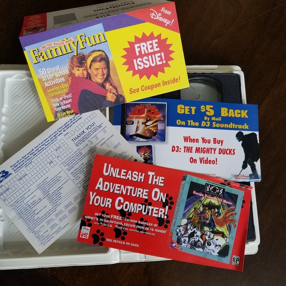 Mighty Ducks D3 (1996 VHS) Disney Video - Picture 7 of 7